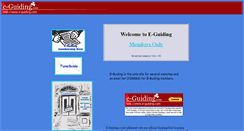 Desktop Screenshot of e-guiding.com