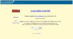 Desktop Screenshot of guidezone.e-guiding.com