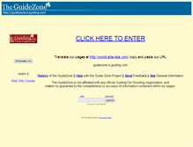Tablet Screenshot of guidezone.e-guiding.com
